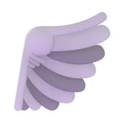 Wing Fluent 3D emoji