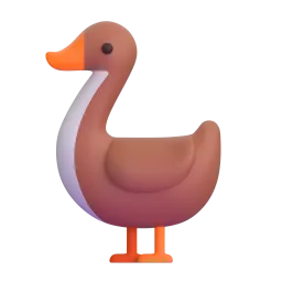 Goose Fluent 3D emoji