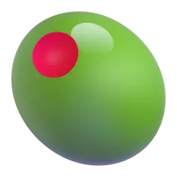 Olive Fluent 3D emoji