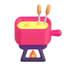 Fondue Fluent 3D emoji