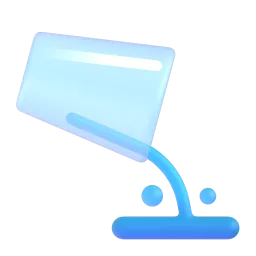 Pouring liquid Fluent 3D emoji