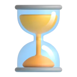 Hourglass not done Fluent 3D emoji