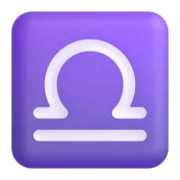 लिब्रा Fluent 3D emoji