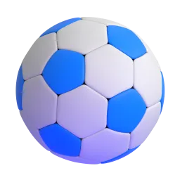 Soccer Ball Fluent 3D emoji