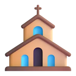 Church Fluent 3D emoji