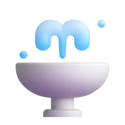 Fountain Fluent 3D emoji