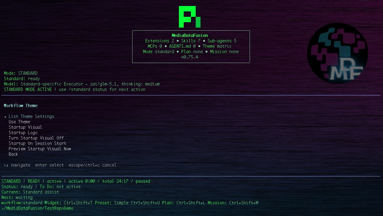 Workflow Suite theme settings