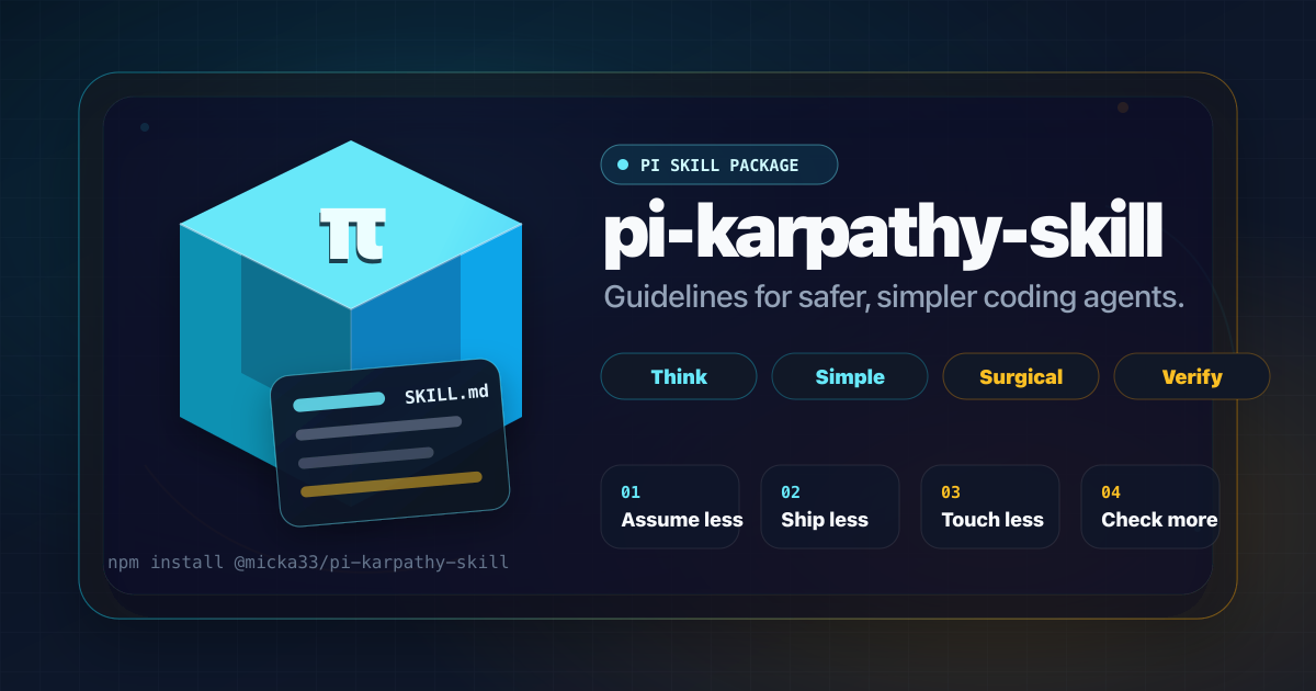 pi-karpathy-skill visual