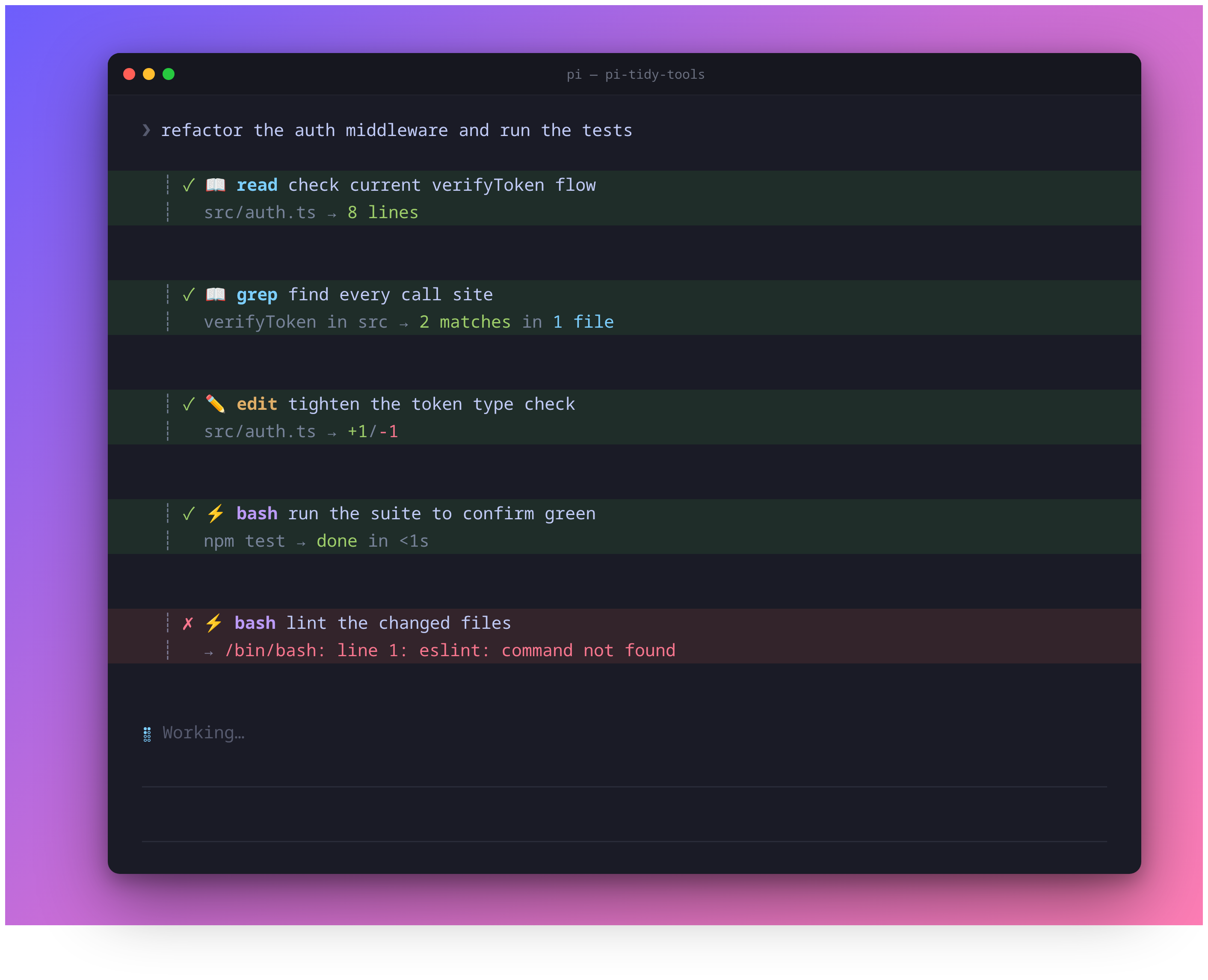 pi-tidy-tools demo