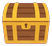 Treasure chest, closed