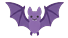 Bat, wings up