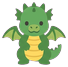 Small green dragon