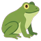 Frog (side view, facing right)