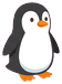 Penguin (side view, facing right)