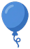 Balloon, blue