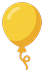 Balloon, yellow