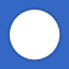 One cell of the four-in-a-row frame with a hole (64x64)