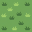 Grass tile 64x64, seen from above