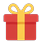 Gift box with bow