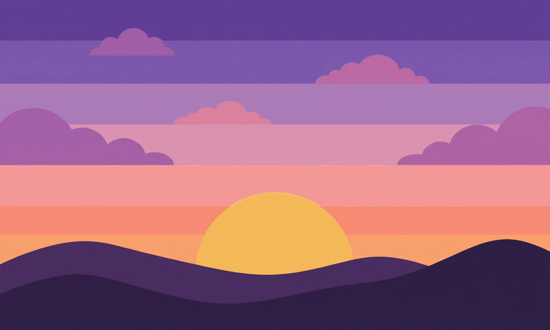 Background: sunset (800x480)