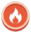 Power-up: bigger range (flame)