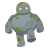 Stone golem walking down (towards the viewer)