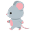 Mouse walking to the left