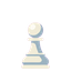 Chess: white pawn
