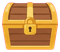 Treasure hunt: treasure chest
