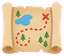 Treasure hunt: treasure map