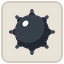 Minesweeper: opened tile with a mine