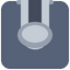 Pipe puzzle: Pipe end with a cap, open to the north only, empty; rotate with angle