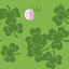 Tile meadow with clover