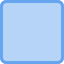Semi-transparent blue square highlight (64 x 64)