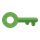 Key green (transparent)