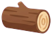 Lying log