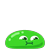 Jelly blob hopping (facing right)