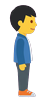 Boy standing (facing right)