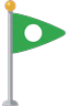 Waving checkpoint flag (64x96)