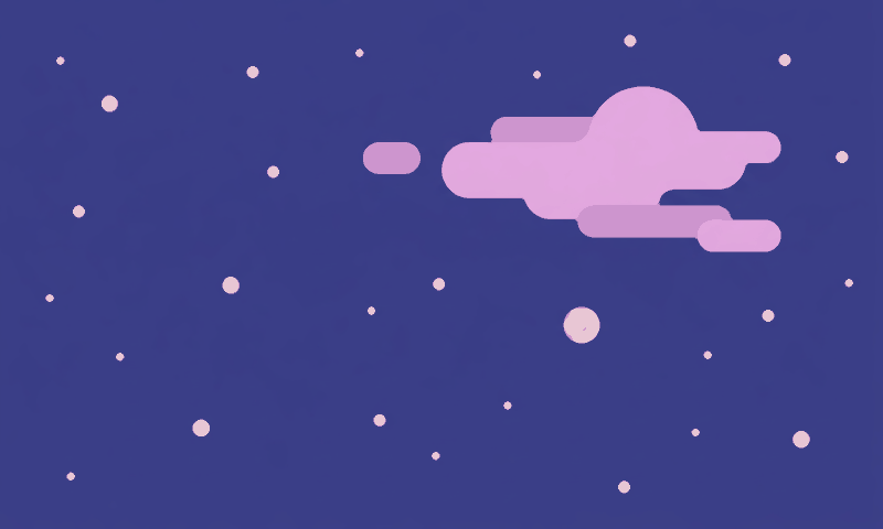 Space background with stars and a nebula (800x480)