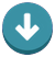 Round button with an arrow pointing down