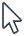 Mouse arrow, tip at top left