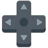 Direction pad seen from the top, 160x160