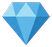 Blue gemstone