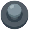 Thumb joystick seen from the top