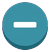 Round button with a minus