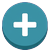 Round button with a plus