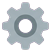 Grey gear (settings)