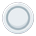 Round white slider knob