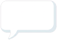 White speech bubble, tail at bottom left, 192x128